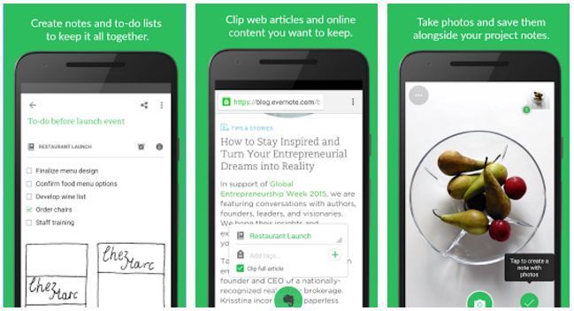 Apps for College Students - Evernote