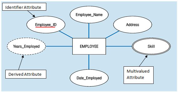 Attributes derived attributes